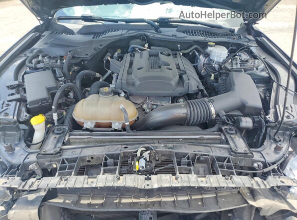 1FA6P8TH4J5174640 2018 FORD MUSTANG Black Rear interior view