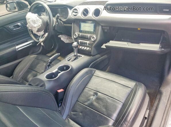 1FA6P8TH4J5174640 2018 FORD MUSTANG Black Dashboard view