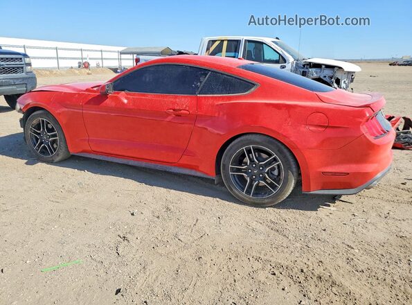 1FA6P8TH4J5177554 2018 FORD MUSTANG Red უკანა მარცხენა