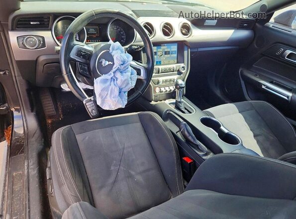 1FA6P8TH4K5111913 2019 FORD MUSTANG Black Vista del salpicadero