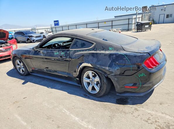 1FA6P8TH4K5184473 2019 FORD MUSTANG Black Задня ліва чверть