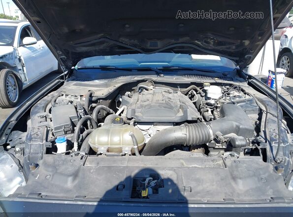 1FA6P8TH4L5108902 2020 FORD MUSTANG Black Вид ззаду