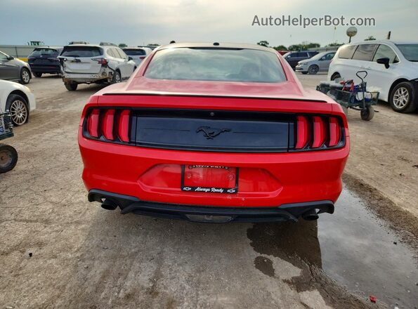 1FA6P8TH4L5118085 2020 FORD MUSTANG Red Vista trasera