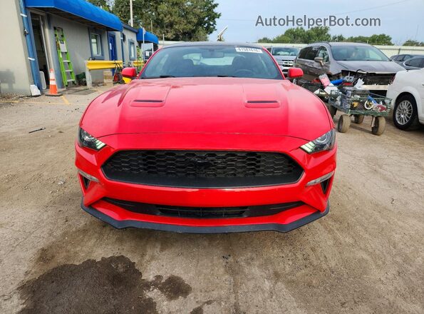 1FA6P8TH4L5118085 2020 FORD MUSTANG Red Vista frontal