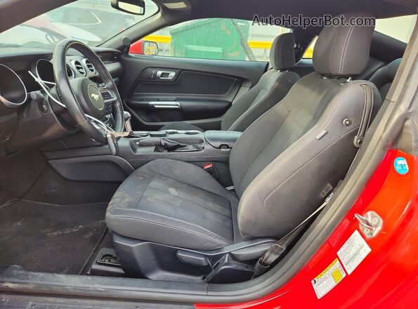 1FA6P8TH4L5118085 2020 FORD MUSTANG Red Vista interior delantera