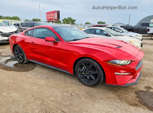 1FA6P8TH4L5118085 2020 FORD MUSTANG Red Delantero derecho