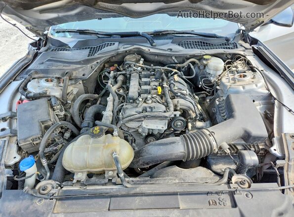 1FA6P8TH4L5138630 2020 FORD MUSTANG Silver Вид задньої частини салону