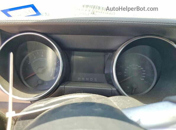 1FA6P8TH4L5146176 2020 FORD MUSTANG Black Instrument cluster view