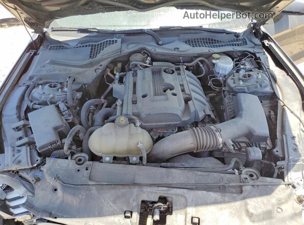 1FA6P8TH4L5146176 2020 FORD MUSTANG Black Rear interior view