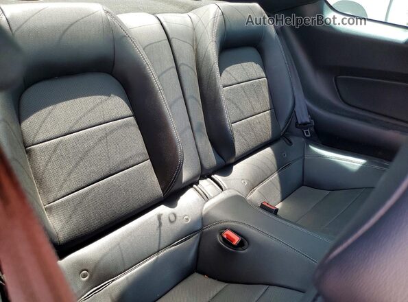 1FA6P8TH4L5146176 2020 FORD MUSTANG Black Rear seats view