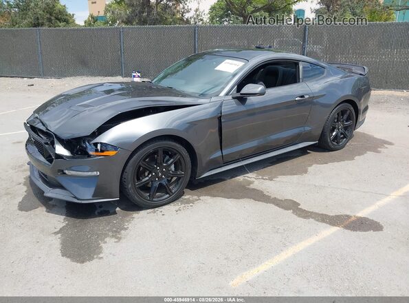 1FA6P8TH4L5186676 2020 FORD MUSTANG Gray Przód lewy