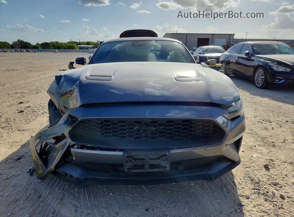 1FA6P8TH4M5119349 2021 FORD MUSTANG Gray Widok z przodu
