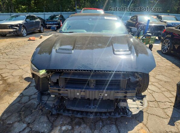 1FA6P8TH4M5154439 2021 FORD MUSTANG Black Вид спереду