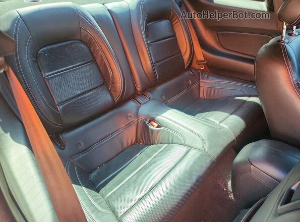 1FA6P8TH4M5154439 2021 FORD MUSTANG Black Вид задніх сидінь