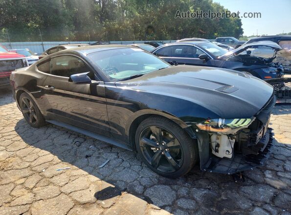 1FA6P8TH4M5154439 2021 FORD MUSTANG Black Передня права чверть