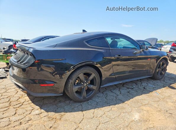 1FA6P8TH4M5154439 2021 FORD MUSTANG Black Задня права чверть