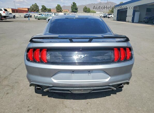 1FA6P8TH4N5100284 2022 FORD MUSTANG Silver Widok z tyłu