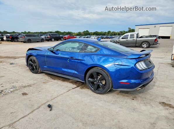 1FA6P8TH4N5126741 2022 FORD MUSTANG Blue Rear left