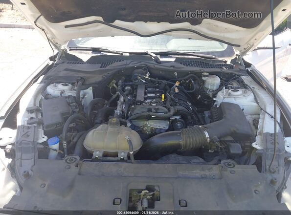 1FA6P8TH4P5101163 2023 FORD MUSTANG White Vista trasera