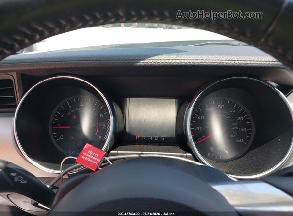1FA6P8TH4P5110400 2023 FORD MUSTANG Белый Вид задних сидений