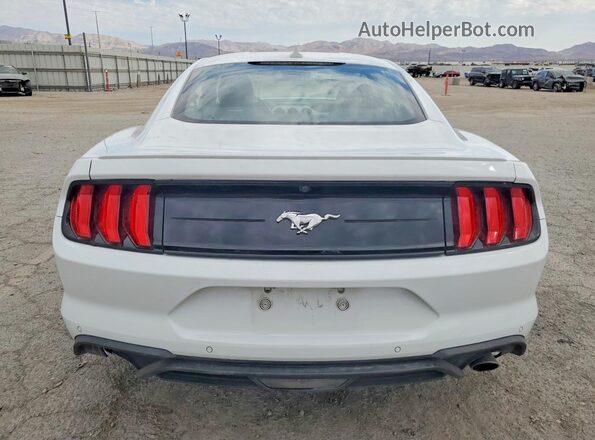 1FA6P8TH4P5110574 2023 FORD MUSTANG White Rear view