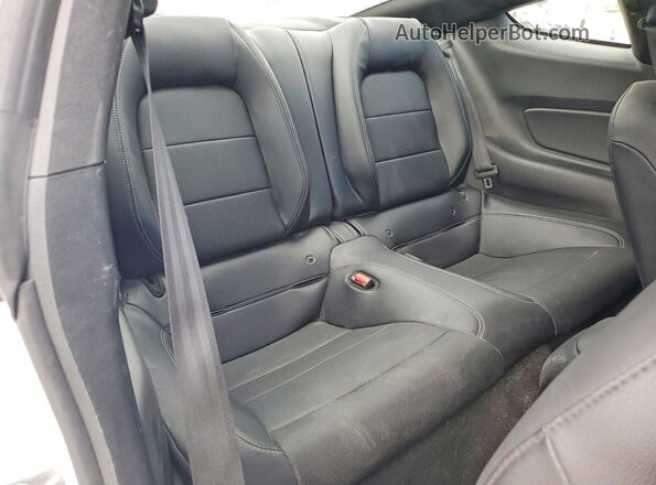 1FA6P8TH4P5110574 2023 FORD MUSTANG White Rear seats view
