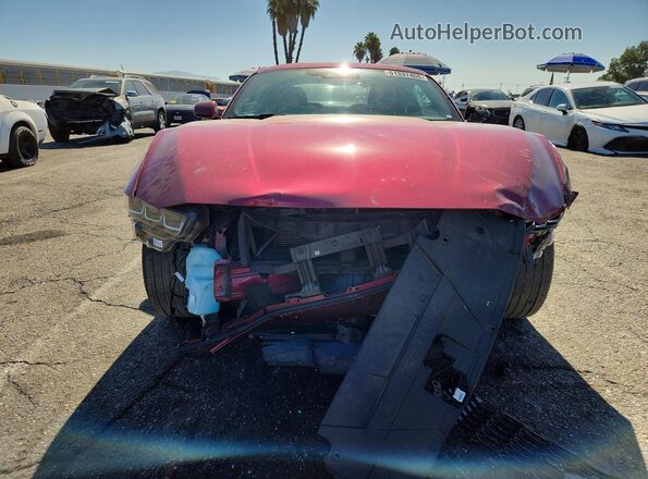 1FA6P8TH4S5104489 2025 FORD MUSTANG Red Vista frontal