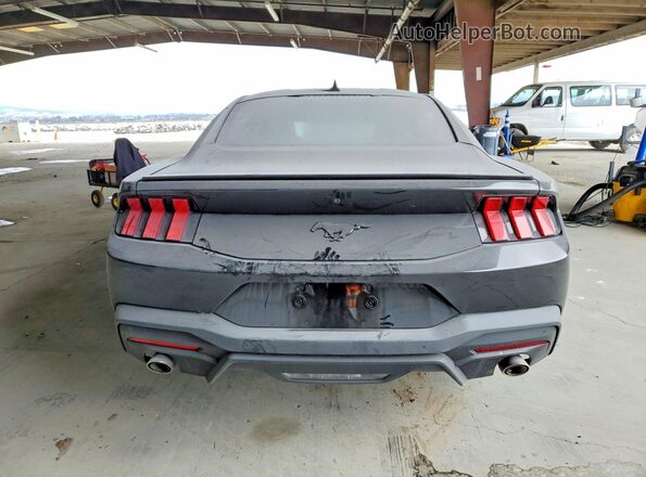 1FA6P8TH4S5109529 2025 FORD MUSTANG Gray უკანა ხედი