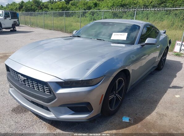 1FA6P8TH4S5118117 2025 FORD MUSTANG Silver Front left
