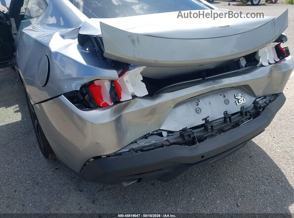 1FA6P8TH4S5118117 2025 FORD MUSTANG Silver Front view