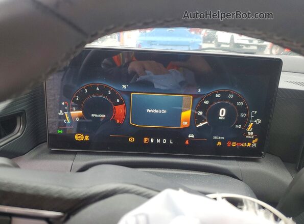 1FA6P8TH4T5109533 2026 FORD MUSTANG Gray Widok zestawu wskaźników