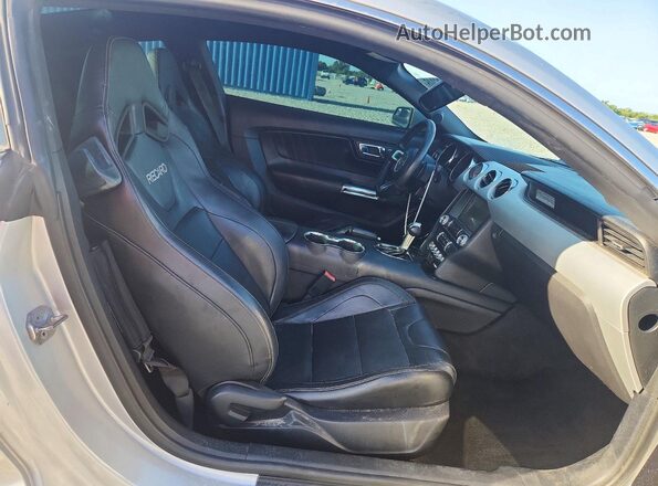 1FA6P8TH5H5202519 2017 FORD MUSTANG Silver Հետևի նստատեղերի տեսք