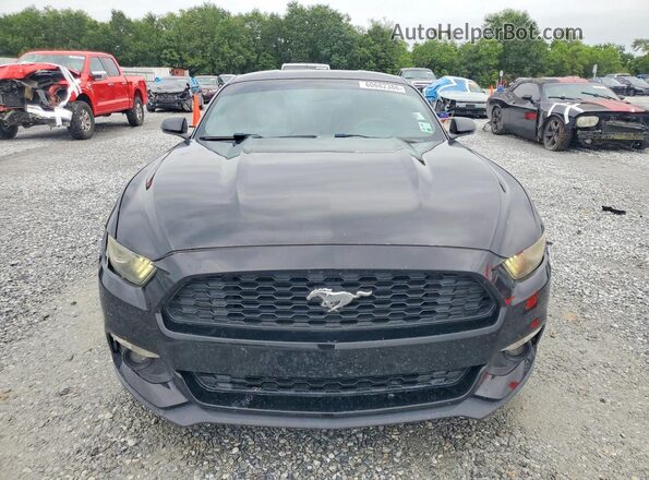 1FA6P8TH5H5230241 2017 FORD MUSTANG Black წინა ხედი