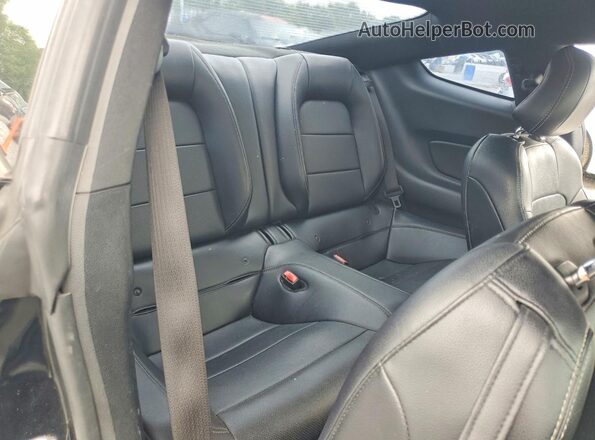 1FA6P8TH5H5230241 2017 FORD MUSTANG Black უკანა სავარძლების ხედი