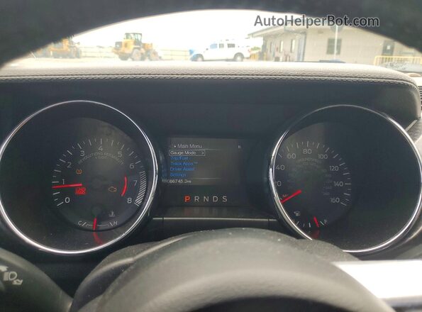 1FA6P8TH5H5230241 2017 FORD MUSTANG Black ხელსაწყოთა პანელის ხედი