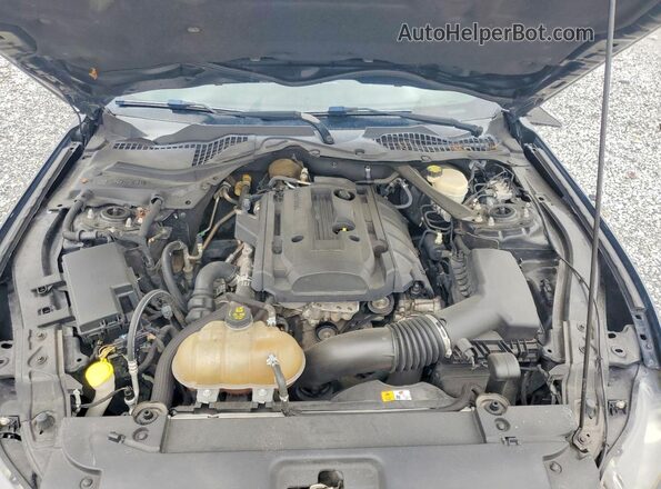 1FA6P8TH5H5230241 2017 FORD MUSTANG Black უკანა სალონის ხედი