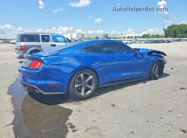 1FA6P8TH5H5342294 2017 FORD MUSTANG Blue Trasero derecho