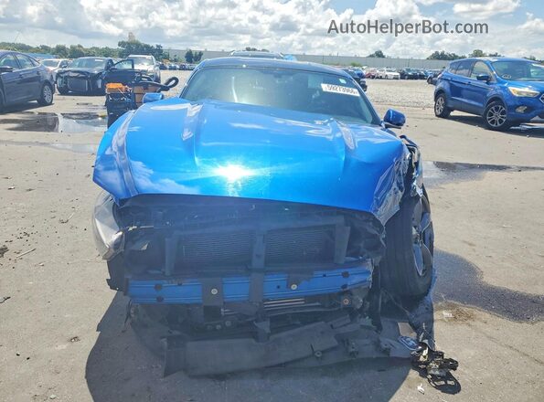 1FA6P8TH5H5342294 2017 FORD MUSTANG Blue Vista frontal
