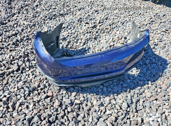 1FA6P8TH5J5102765 2018 FORD MUSTANG Blue Engine compartment view