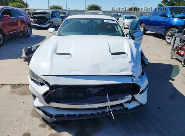 1FA6P8TH5J5108436 2018 FORD MUSTANG Белый Вид спереди