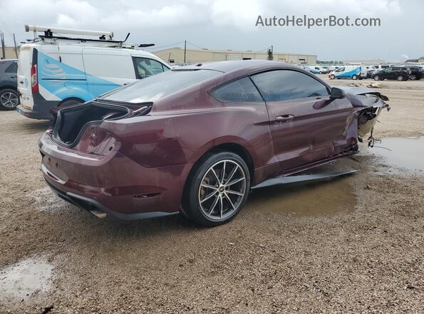 1FA6P8TH5J5165087 2018 FORD MUSTANG Бордовый 