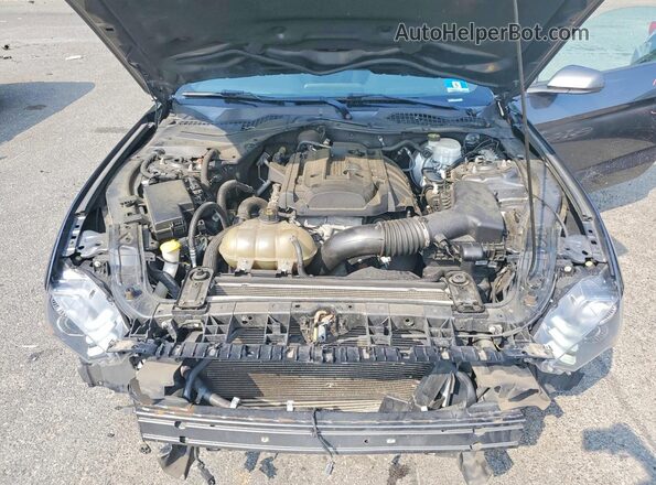 1FA6P8TH5K5132091 2019 FORD MUSTANG Gray უკანა სალონის ხედი
