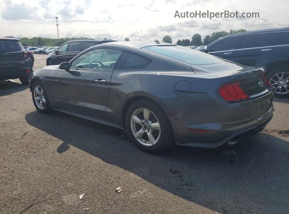 1FA6P8TH5K5132091 2019 FORD MUSTANG Gray უკანა მარცხენა