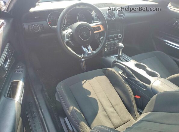 1FA6P8TH5K5132091 2019 FORD MUSTANG Gray წინა პანელის ხედი