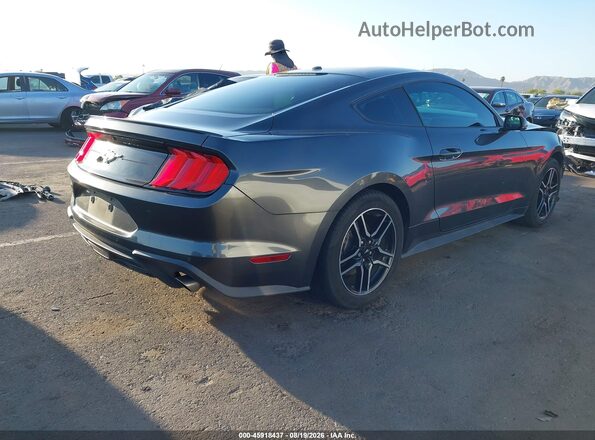 1FA6P8TH5K5169383 2019 FORD MUSTANG Серый Задняя правая четверть