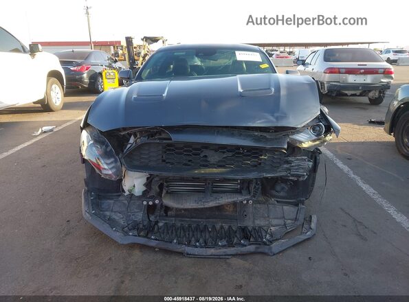 1FA6P8TH5K5169383 2019 FORD MUSTANG Серый Вид задней части салона