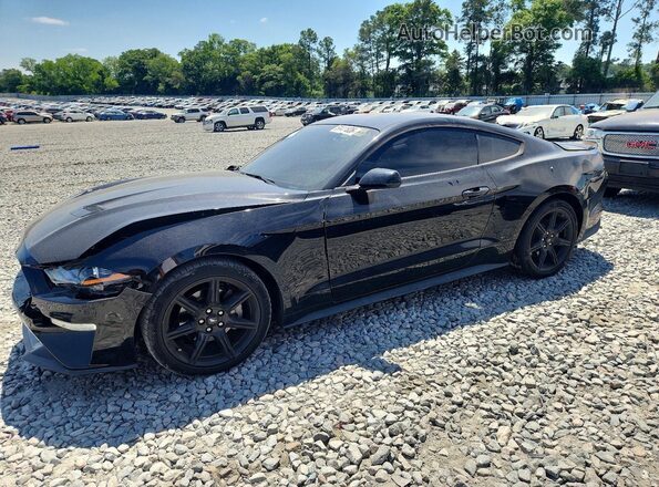 1FA6P8TH5L5123036 2020 FORD MUSTANG Black უკანა მარცხენა