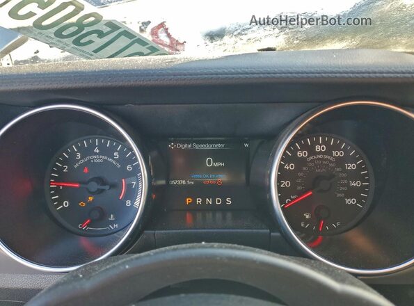 1FA6P8TH5L5139060 2020 FORD MUSTANG Silver Սարքավորումների վահանակի տեսք