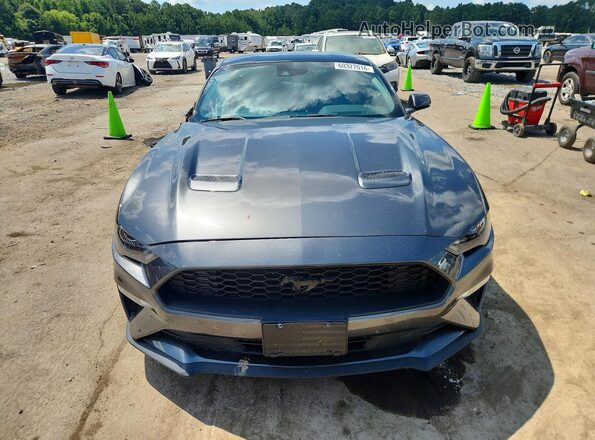 1FA6P8TH5L5163035 2020 FORD MUSTANG Gray Vista frontal