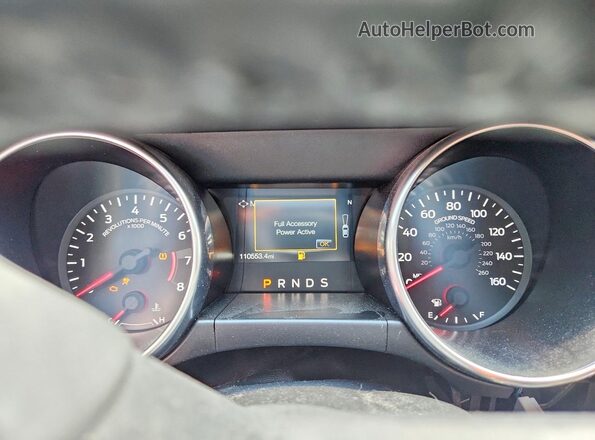 1FA6P8TH5L5163035 2020 FORD MUSTANG Gray Vista del cuadro de instrumentos